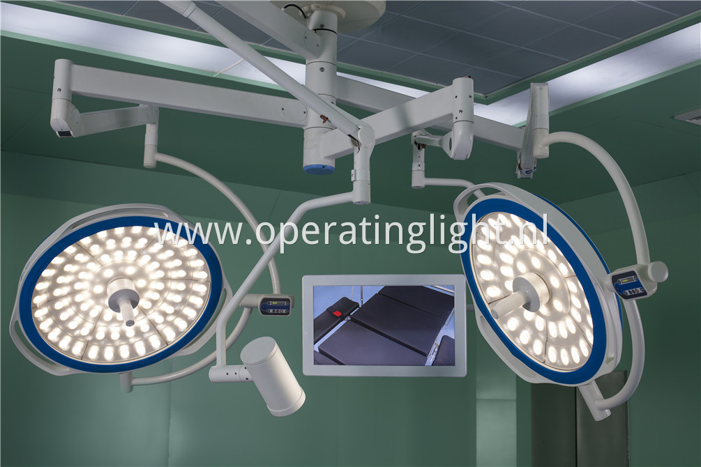 LED light with camera system